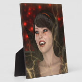 Schöne Hexe Fotoplatte (Seite)