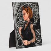 Schöne Hexe Fotoplatte (Seite)