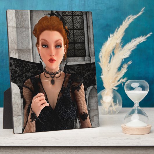 Schöne Hexe Fotoplatte (Seite)