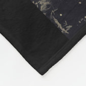 Schöne Hexe Gothic Fantasy Vampire Moonlight Fleecedecke (Ecke)
