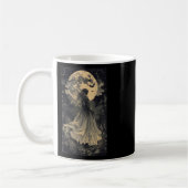 Schöne Hexe Gothic Fantasy Vampire Moonlight Kaffeetasse (Links)