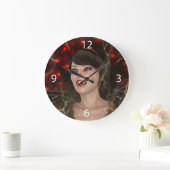 Schöne Hexe Große Wanduhr (Zuhause)