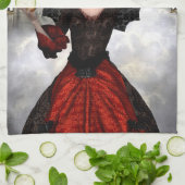 Schöne Hexe Handtuch (Gefaltet)