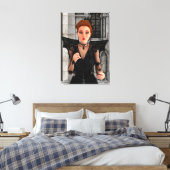 Schöne Hexe Leinwanddruck (Insitu (Schlafzimmer))