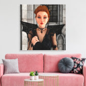 Schöne Hexe Leinwanddruck (Insitu (Wohnzimmer))