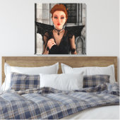 Schöne Hexe Leinwanddruck (Insitu (Schlafzimmer))