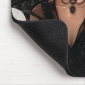 Schöne Hexe Mousepad (Ecke)