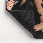 Schöne Hexe Mousepad (Ecke)