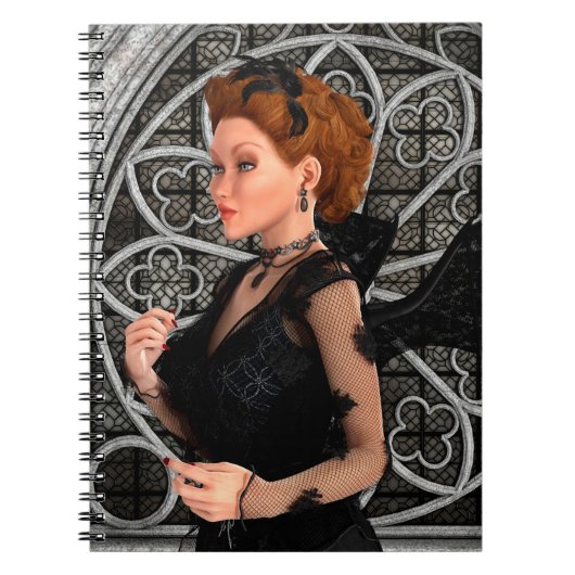 Schöne Hexe Notizblock (Vorderseite)