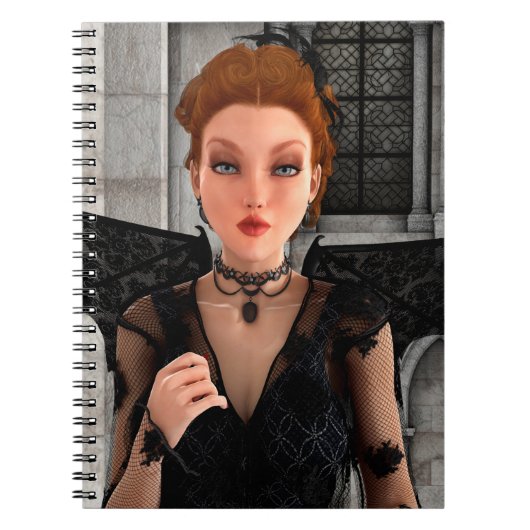 Schöne Hexe Notizblock (Vorderseite)