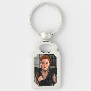 Schöne Hexe Schlüsselanhänger