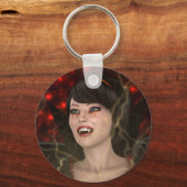 Schöne Hexe Schlüsselanhänger (Vorderseite)