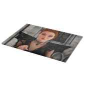 Schöne Hexe Schneidebrett (Ecke)