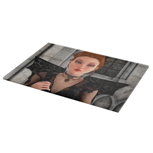 Schöne Hexe Schneidebrett (Ecke)