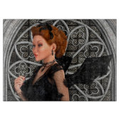 Schöne Hexe Schneidebrett (Vorderseite)