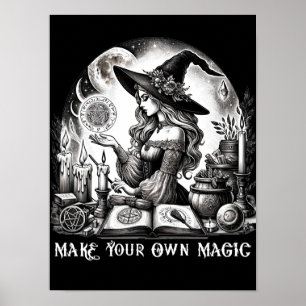 Schöne Hexen-Apotheke: Erschaffe deine eigene Magi Poster