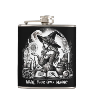 Schöne Hexen-Apotheke: Mach deine eigene Magie Flachmann