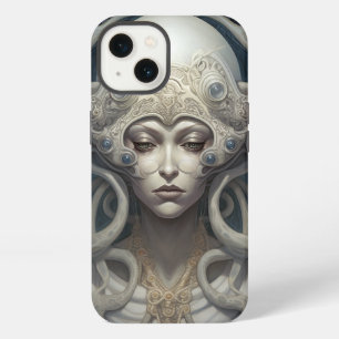 Schöne Hexen-Dämonenkönigin Fantasy-Kunst iPhone 13 Hülle