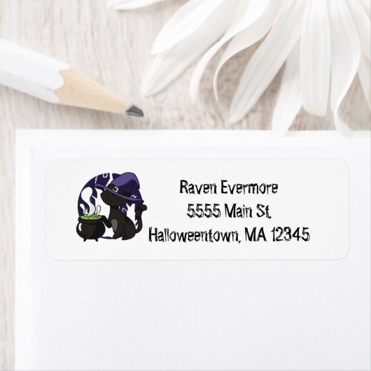 Schöne Hexen Schwarze Katze (Insitu)