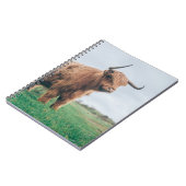 SCHÖNE HIGHLAND-KATTLE NOTIZBLOCK (Linke Seite)