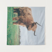 SCHÖNE HIGHLAND-KATTLE WANDTEPPICH (Vorderseite (Horizontal))