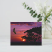 Schöne Himmel auf der Postkarte (Stehend Vorderseite)