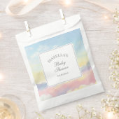Schöne Himmel und Wolken Cloud Nine Baby Dusche Geschenktütchen (Ausgeschnitten)