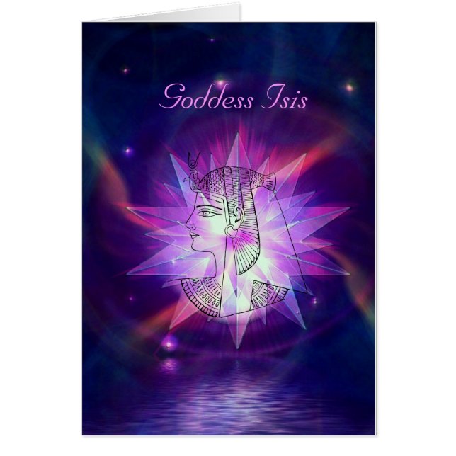 Schöne Himmelsgöttin Isis! (Vorne)