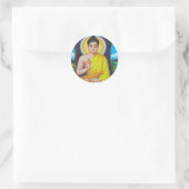 Schöne Hindu-Götter Runder Aufkleber (Tasche)