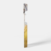 Schöne Hirsche im Waldlandschaftsdesign iPhone Hülle (Linke Seite)