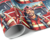 Schöne hispanische Weihnachtsfeier Geschenkpapier (Rolleneckpunkt)