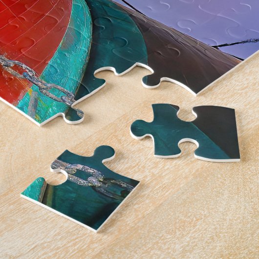 Schöne historische Stadt Kopenhagen, Dänemark Puzzle (Seite)