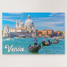 Schöne historische Stadt Venedig, Italien Puzzle