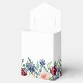 Schöne Hochzeit der Wasserfarben Personalisiert Geschenkschachtel (Geöffnet)