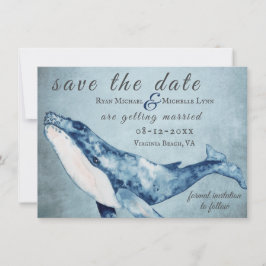 Schöne Hochzeit des Whale Beach Save The Date