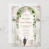 schöne Hochzeit Einladung (Vorderseite)