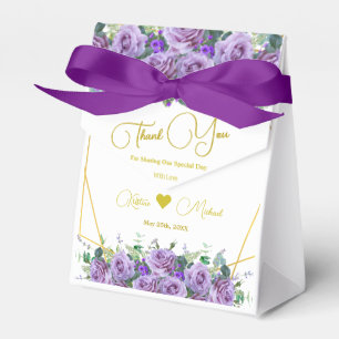 Schöne Hochzeit von Lilac und Lavender Geschenkschachtel