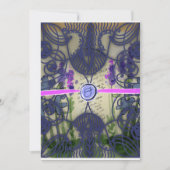 Schöne Hochzeitkarten Ankündigung (Vorderseite)