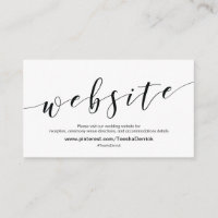 Schöne Hochzeits-Website führt