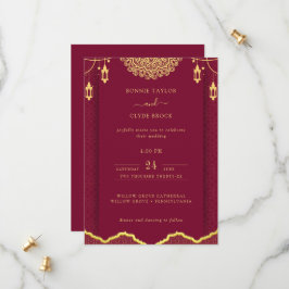 Schöne Hochzeitseinladung mit Raffinesse Save The Date