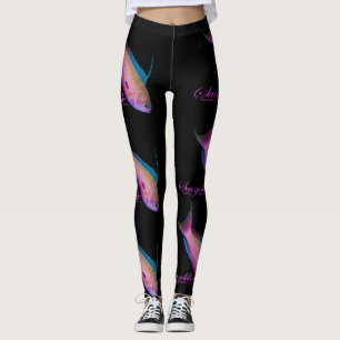 Schöne Hochzeitsfärbung für den Sea goldy Leggings