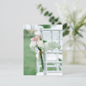 Schöne Hochzeitsflatterkarte Karte (Stehend Vorderseite)