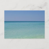 Schöne Hochzeitsfotografie Begleitkarte (Rückseite)