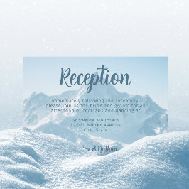 Schöne Hochzeitsfotografie Begleitkarte