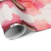 Schöne Hochzeitskuppel Wasserfarbe Geschenkpapier (Rolleneckpunkt)