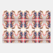 Schöne Hochzeitskuppel Wasserfarbe Geschenkpapier Set (Vorderseite 3)