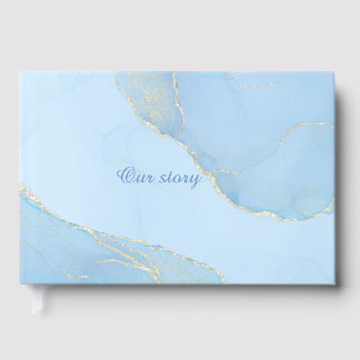 Schöne Hochzeitsreise Foil Gästebuch