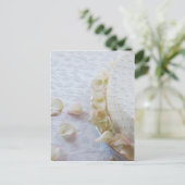 Schöne Hochzeitstorte Postkarte (Stehend Vorderseite)