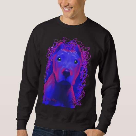 Schöne Hoggs Pitbull Sweatshirt (Vorderseite)