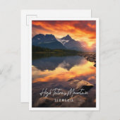 Schöne Hohe Tatra Berg Slowakei Postkarte (Vorne/Hinten)